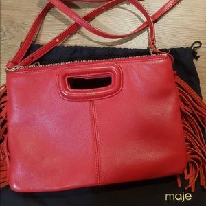 Maje Handbag Clutch/ shoulder&cross bag